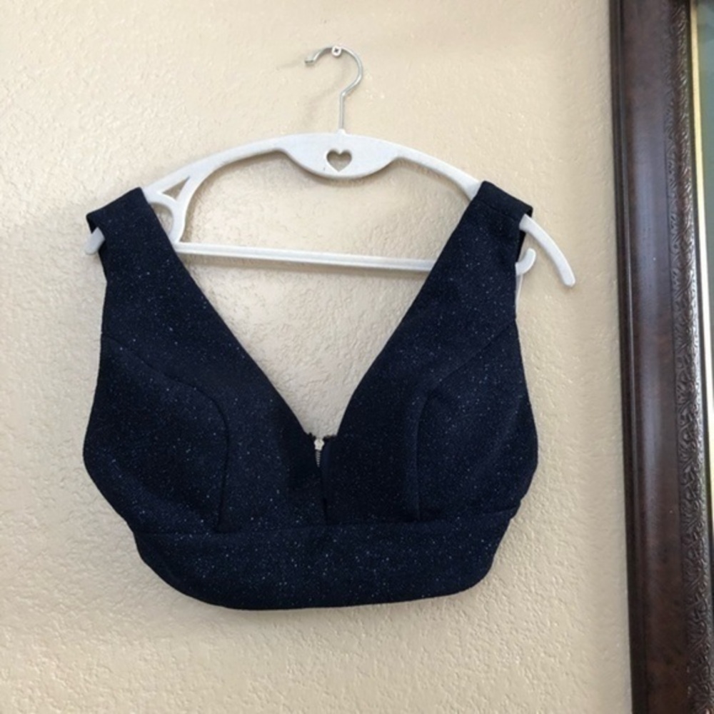 Jovani Glitter Bra Top Size 2